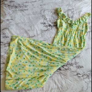 Lilly Pulitzer stretch cotton maxi dress